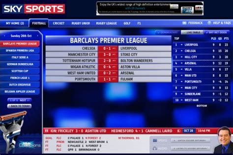 sky sports football results live